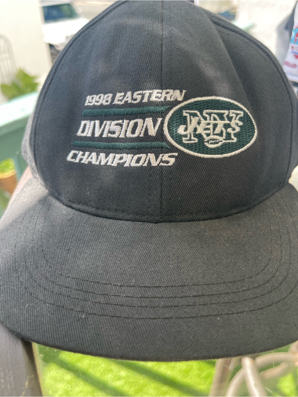Rare 1998 Eastern Division Champions Embroidered Black Baseball Cap